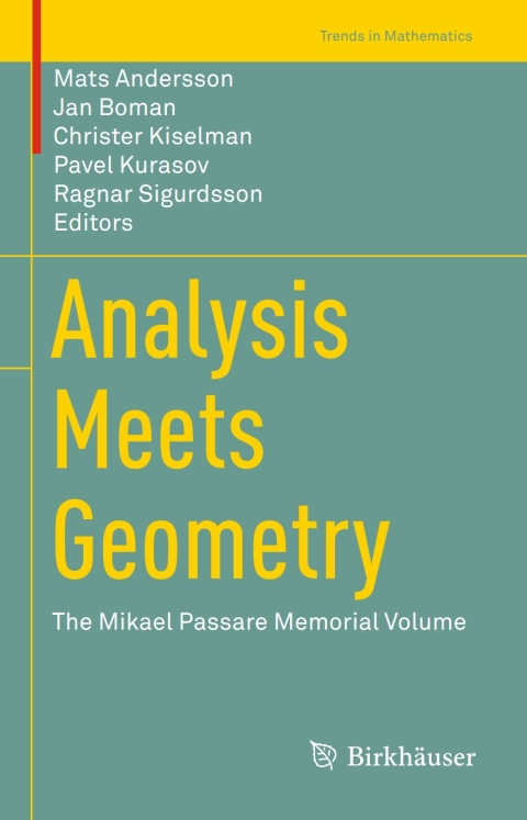 Cover image for book Analysis Meets Geometry