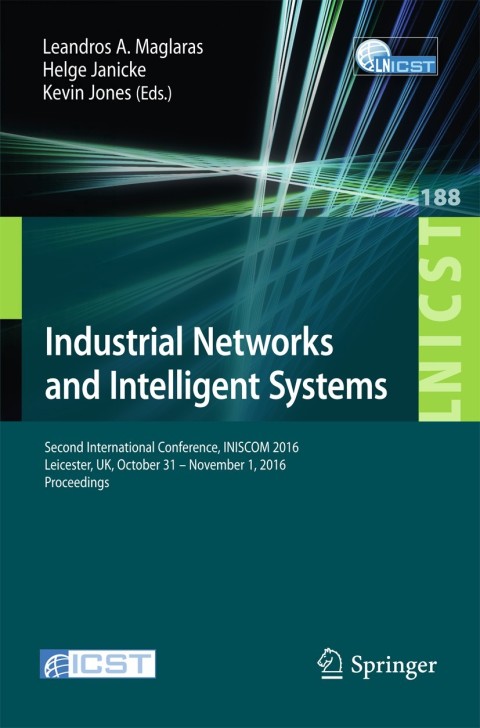 Cover image for book Industrial Networks and Intelligent Systems