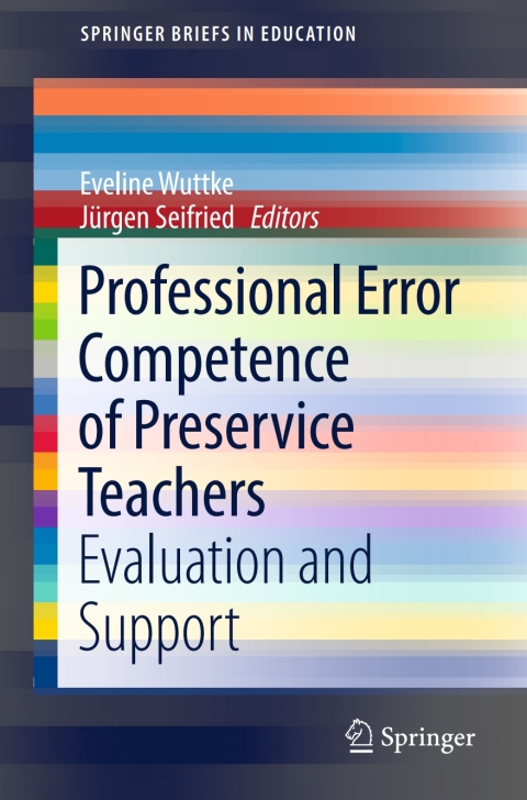Cover image for book Professional Error Competence of Preservice Teachers