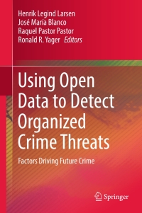 Cover image: Using Open Data to Detect Organized Crime Threats 9783319527024