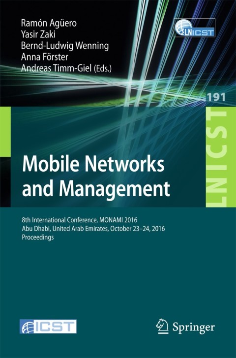 Cover image for book Mobile Networks and Management