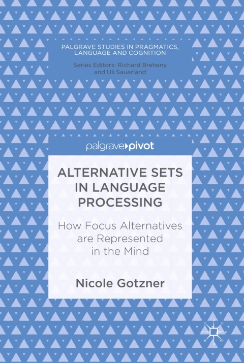 Cover image for book Alternative Sets in Language Processing