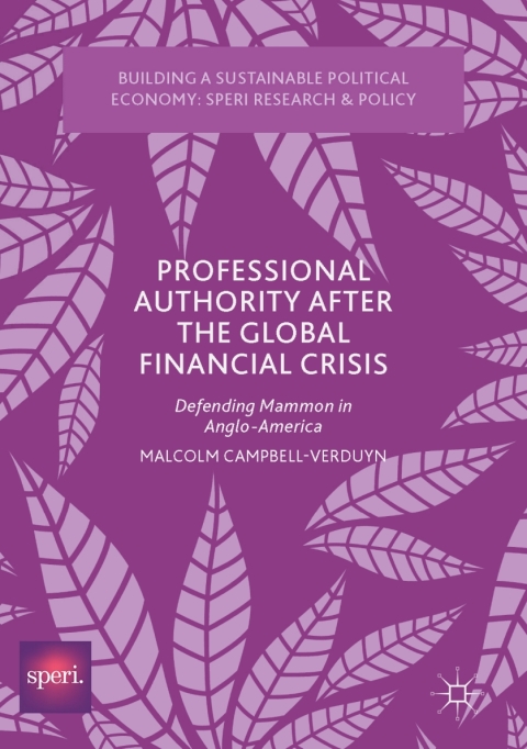 Cover image for book Professional Authority After the Global Financial Crisis