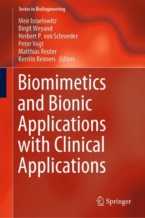 Cover image for book Biomimetics and Bionic Applications with Clinical Applications