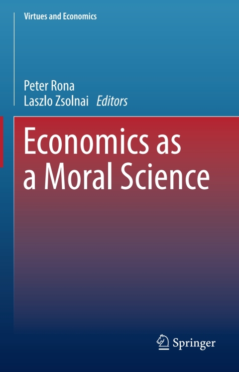 Cover image for book Economics as a Moral Science