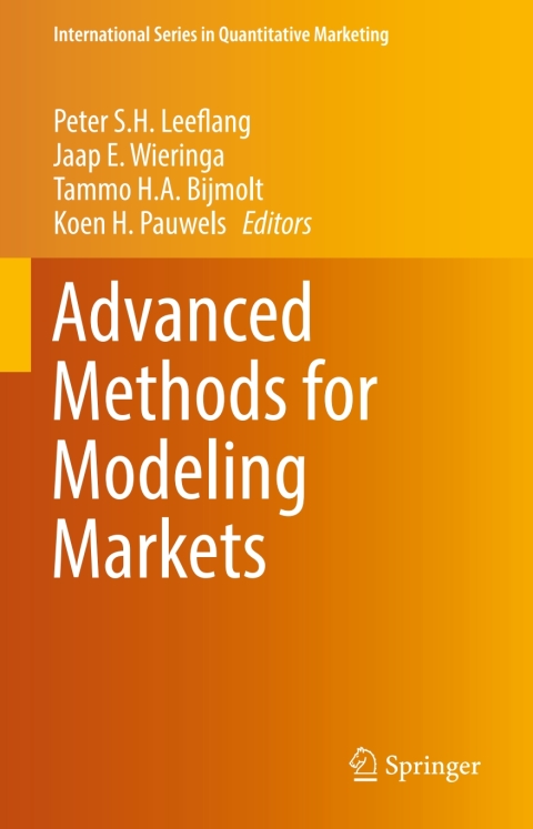 Cover image for book Advanced Methods for Modeling Markets