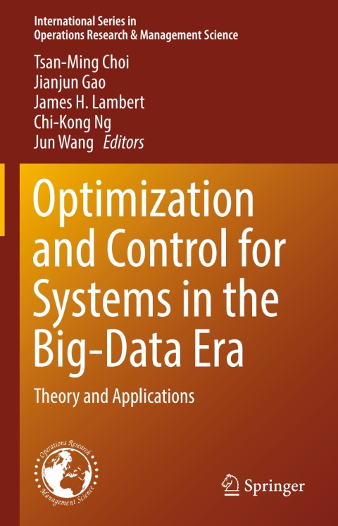 Cover image for book Optimization and Control for Systems in the Big-Data Era