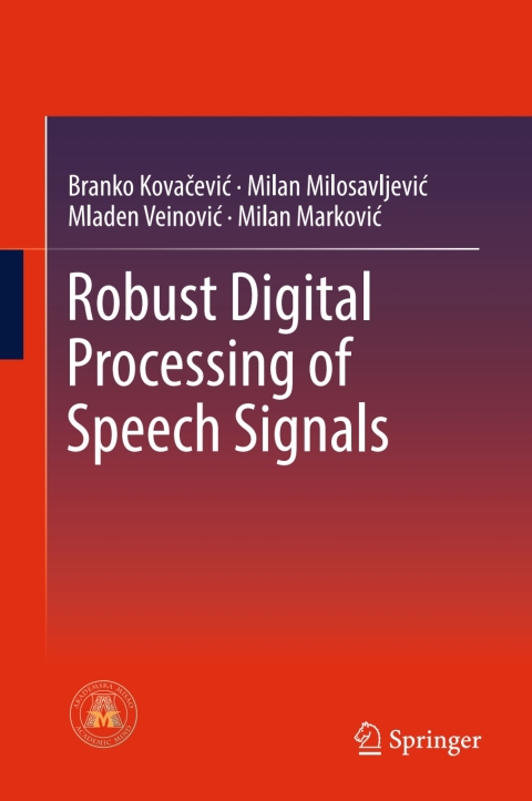 Cover image for book Robust Digital Processing of Speech Signals