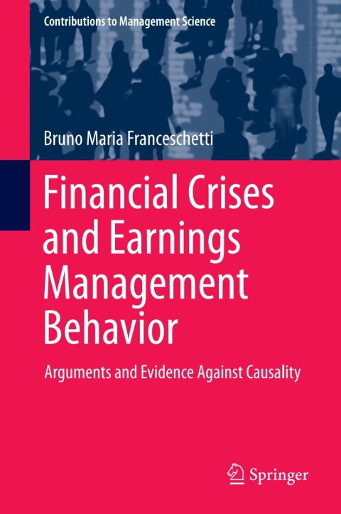 Cover image for book Financial Crises and Earnings Management Behavior