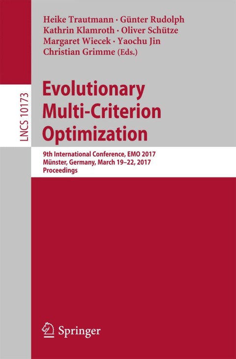Cover image for book Evolutionary Multi-Criterion Optimization