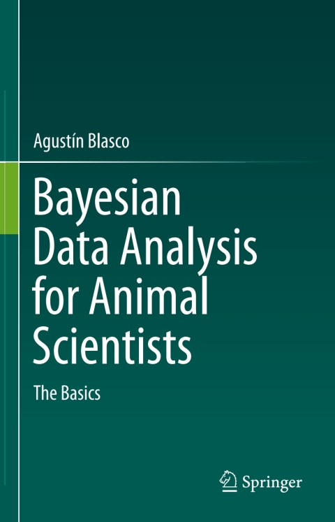 Cover image for book Bayesian Data Analysis for Animal Scientists