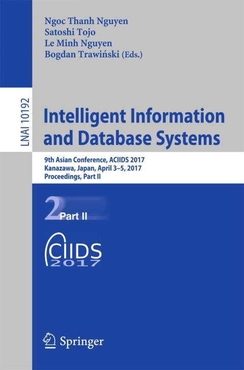 Cover image for book Intelligent Information and Database Systems
