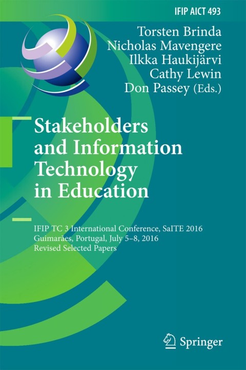 Cover image for book Stakeholders and Information Technology in Education