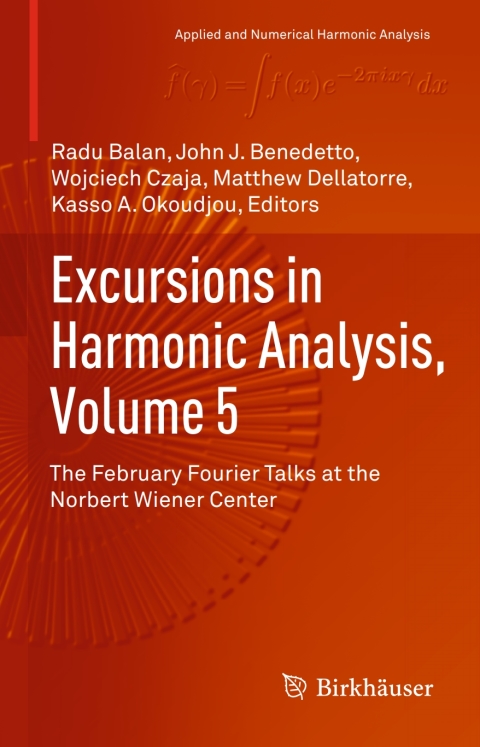 Cover image for book Excursions in Harmonic Analysis, Volume 5