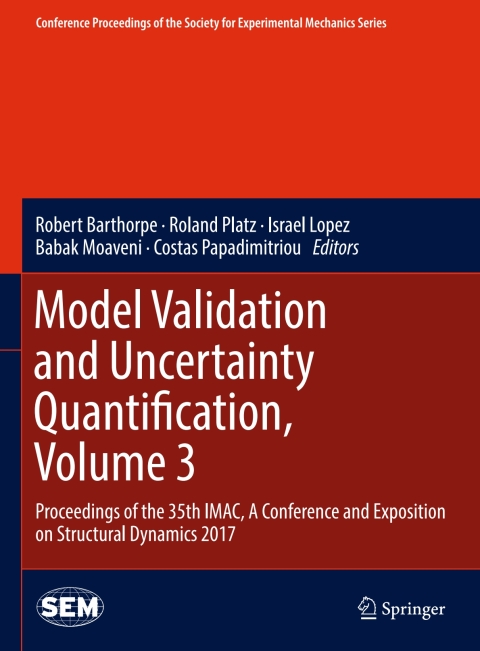 Cover image for book Model Validation and Uncertainty Quantification, Volume 3