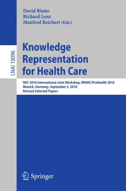 Cover image for book Knowledge Representation for Health Care
