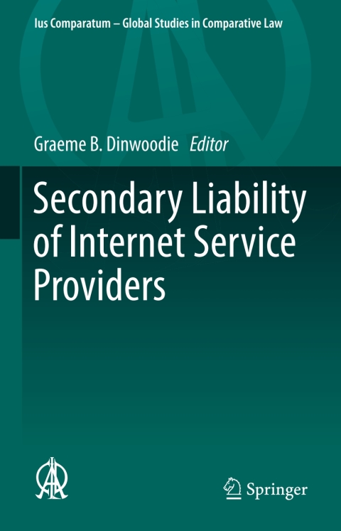 Cover image for book Secondary Liability of Internet Service Providers