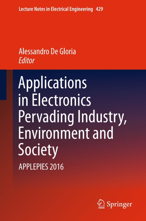 Cover image for book Applications in Electronics Pervading Industry, Environment and Society