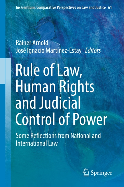 Cover image for book Rule of Law, Human Rights and Judicial Control of Power