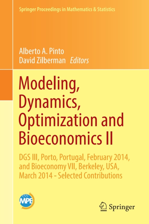 Cover image for book Modeling, Dynamics, Optimization and Bioeconomics II