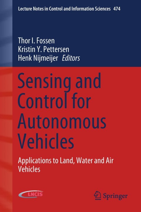 Cover image for book Sensing and Control for Autonomous Vehicles