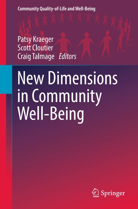 Cover image for book New Dimensions in Community Well-Being