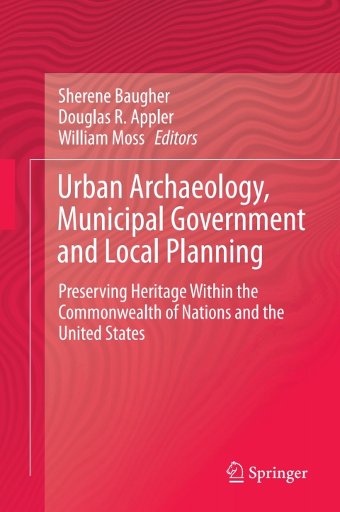 Cover image for book Urban Archaeology, Municipal Government and Local Planning