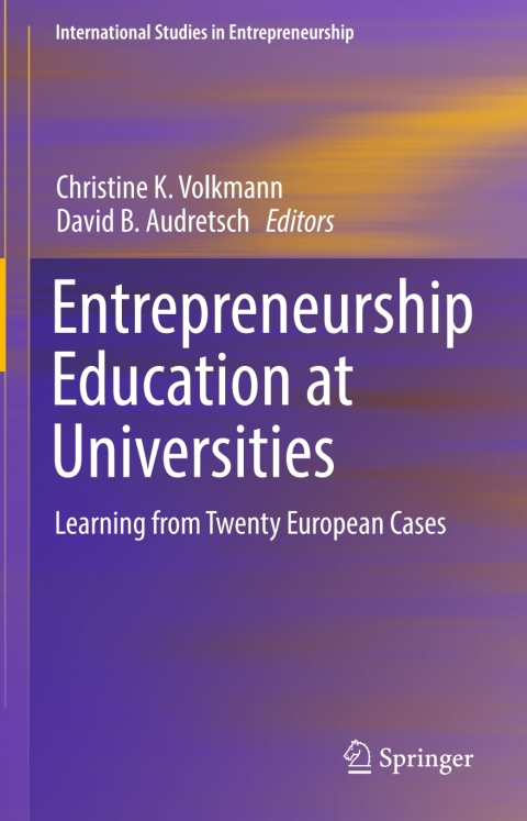 Cover image for book Entrepreneurship Education at Universities