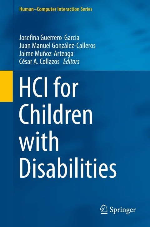 Cover image for book HCI for Children with Disabilities