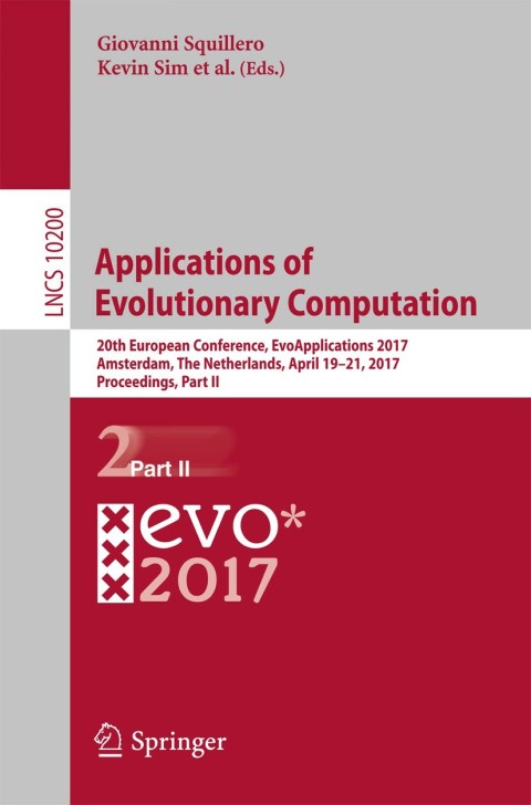 Cover image for book Applications of Evolutionary Computation
