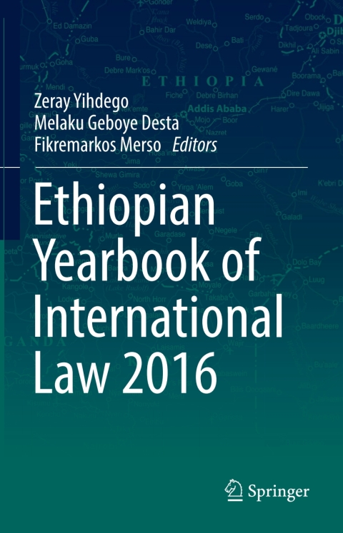 Cover image for book Ethiopian Yearbook of International Law 2016
