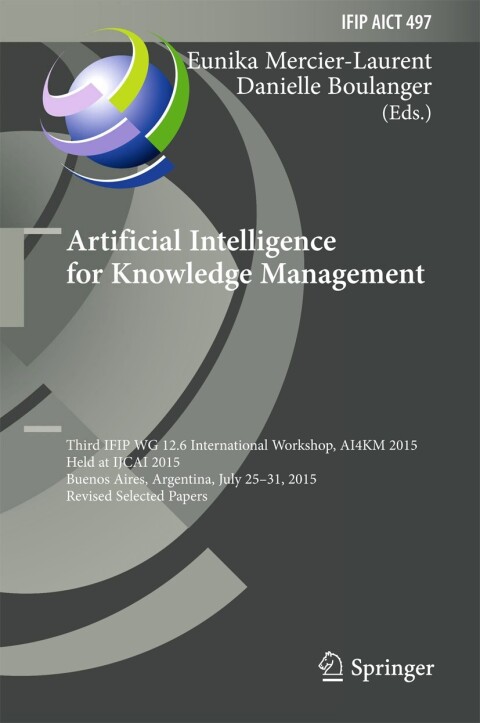 Cover image for book Artificial Intelligence for Knowledge Management