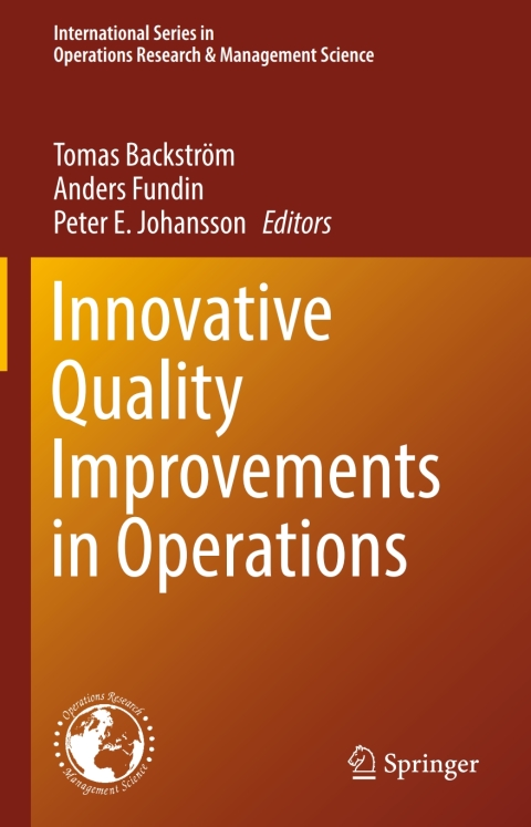 Cover image for book Innovative Quality Improvements in Operations