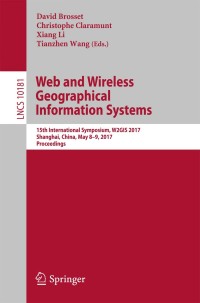 Cover image: Web and Wireless Geographical Information Systems 9783319559971