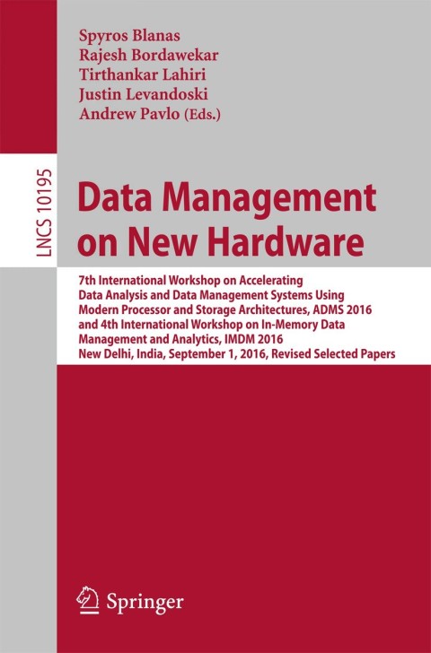 Cover image for book Data Management on New Hardware
