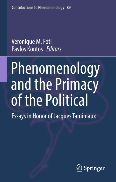 Cover image for book Phenomenology and the Primacy of the Political