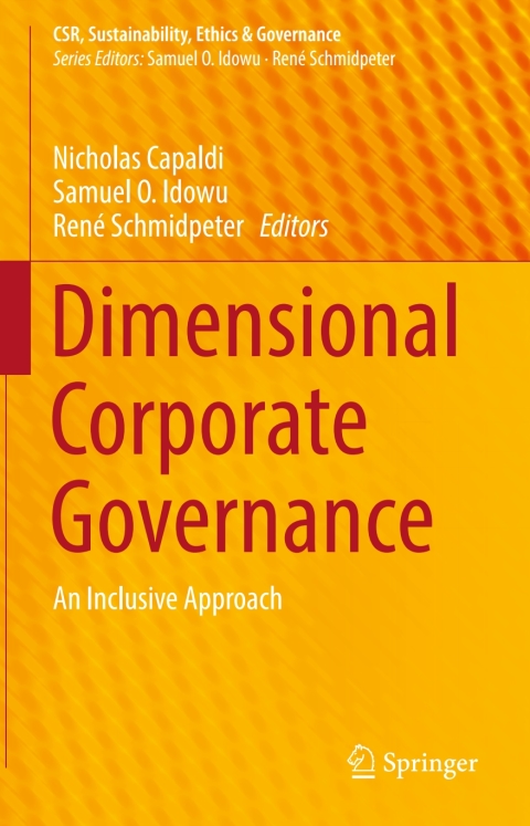 Cover image for book Dimensional Corporate Governance