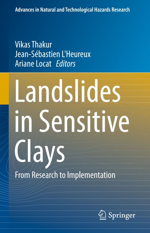 Cover image for book Landslides in Sensitive Clays