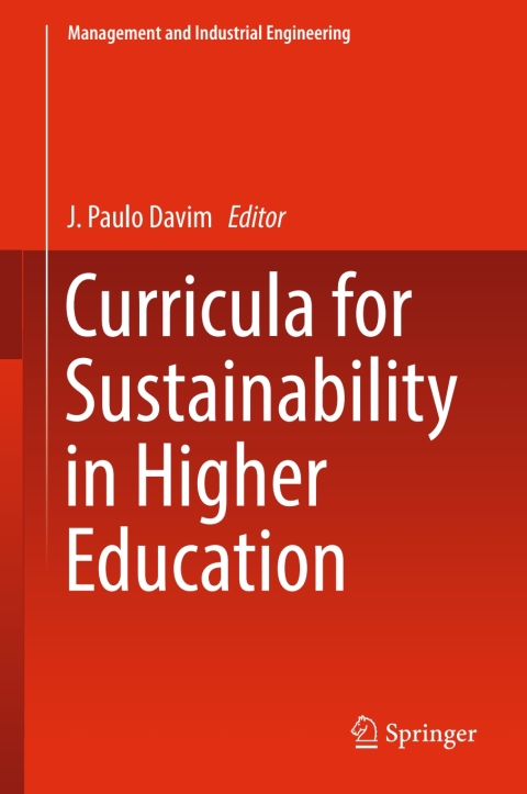Cover image for book Curricula for Sustainability in Higher Education