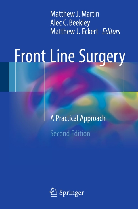 Cover image for book Front Line Surgery