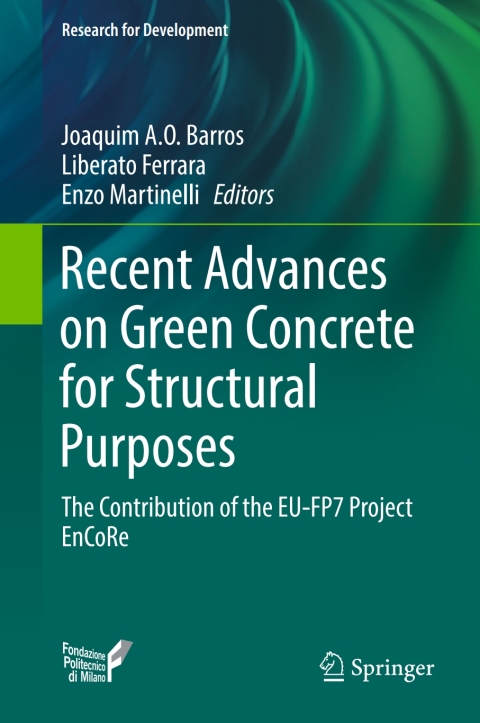 Cover image for book Recent Advances on Green Concrete for Structural Purposes