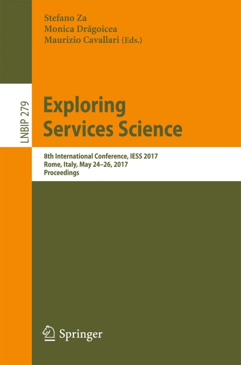 Cover image for book Exploring Services Science