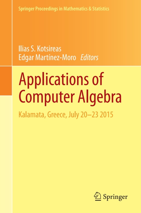 Cover image for book Applications of Computer Algebra