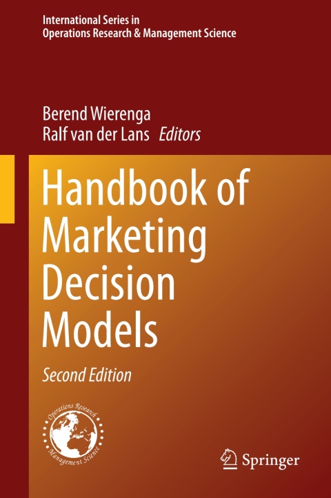 Cover image for book Handbook of Marketing Decision Models
