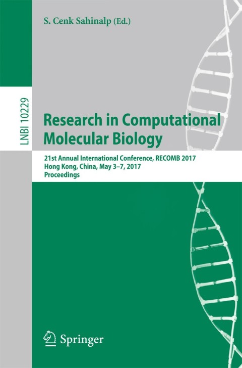 Cover image for book Research in Computational Molecular Biology