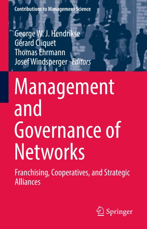 Cover image for book Management and Governance of Networks