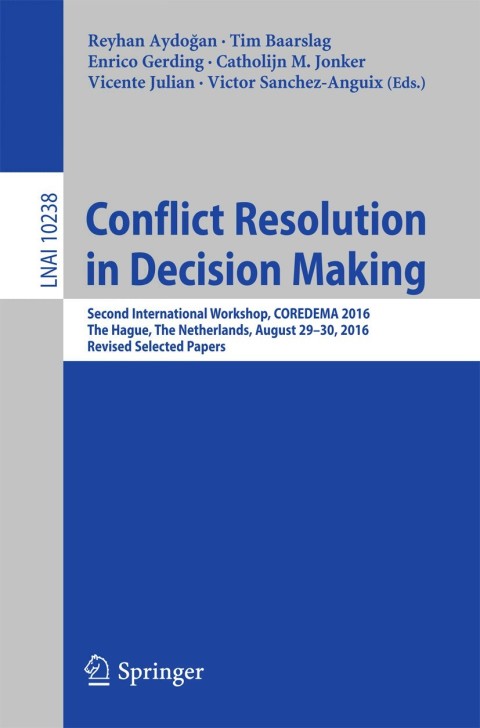 Cover image for book Conflict Resolution in Decision Making
