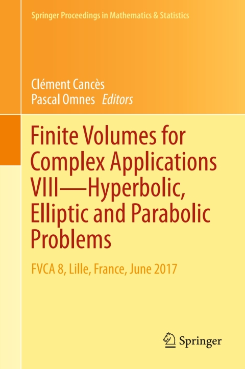 Cover image for book Finite Volumes for Complex Applications VIII - Hyperbolic, Elliptic and Parabolic Problems