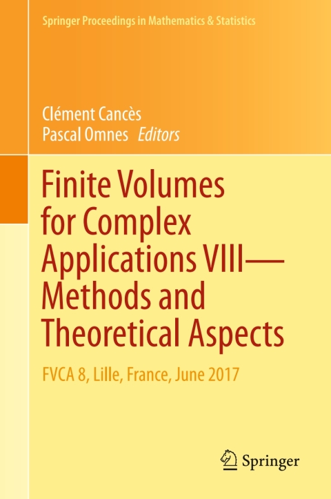 Cover image for book Finite Volumes for Complex Applications VIII - Methods and Theoretical Aspects