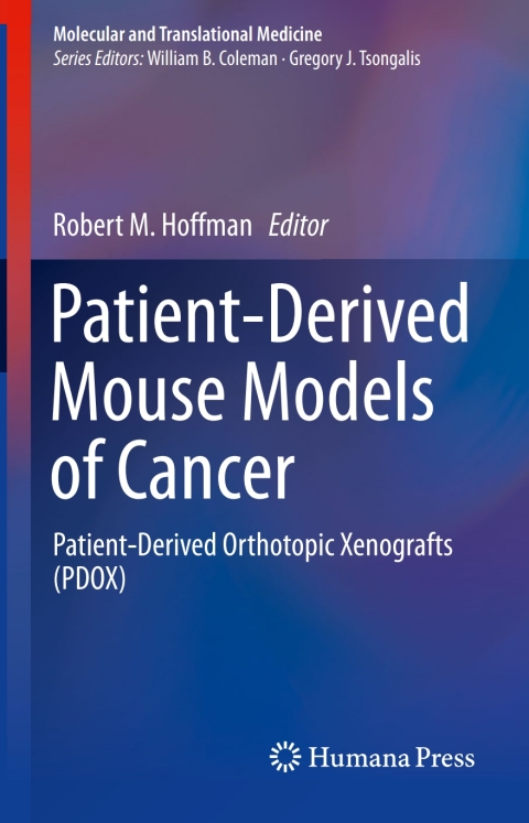 Cover image for book Patient-Derived Mouse Models of Cancer